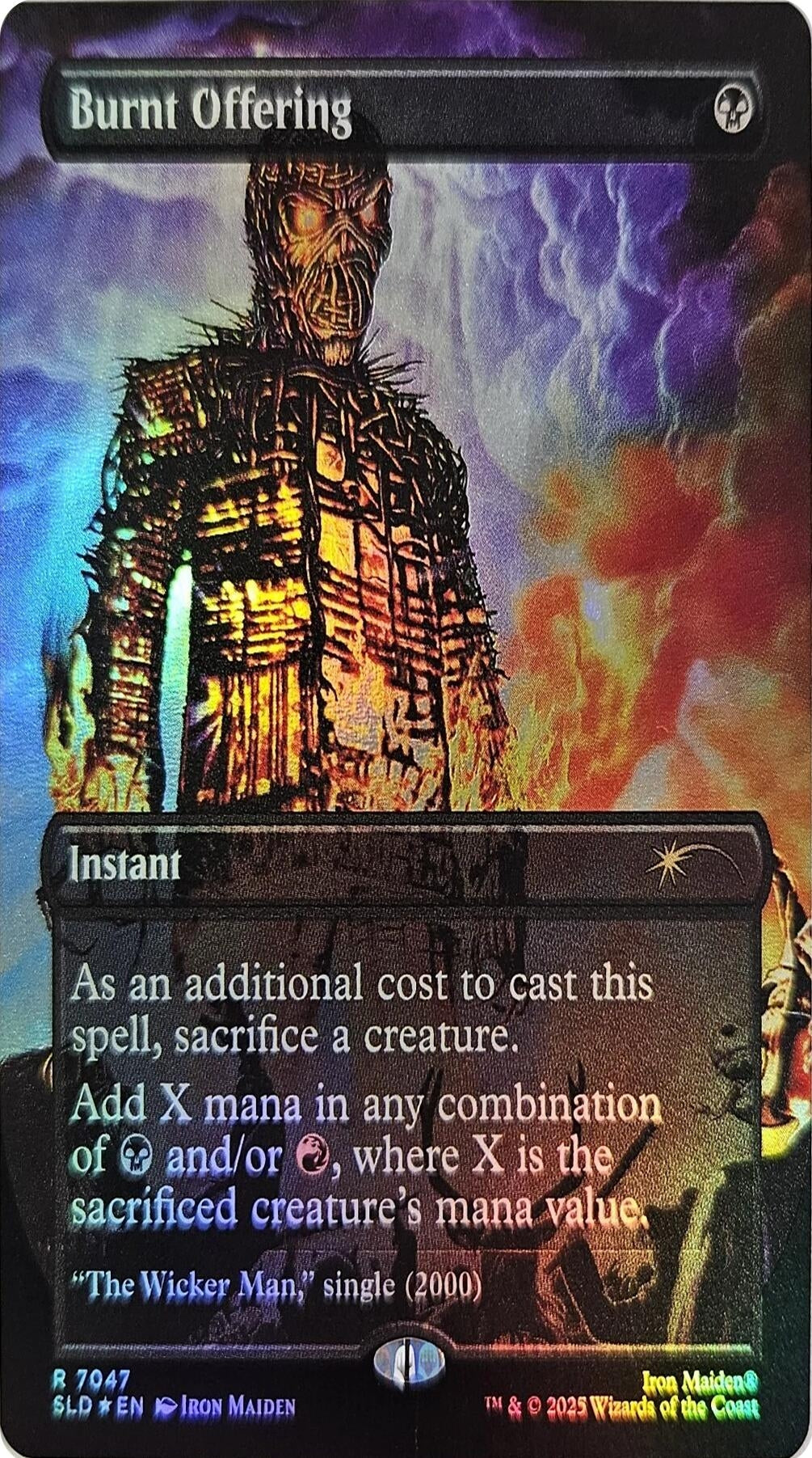 Burnt Offering (Rainbow Foil) (7047) (Secret Lair Drop Series)