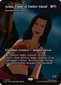 Image for Azula, Flame of Ember Island - Diaochan, Artful Beauty (Borderless) (27) (Avatar: The Last Airbender: Eternal-Legal) - Magic: The Gathering