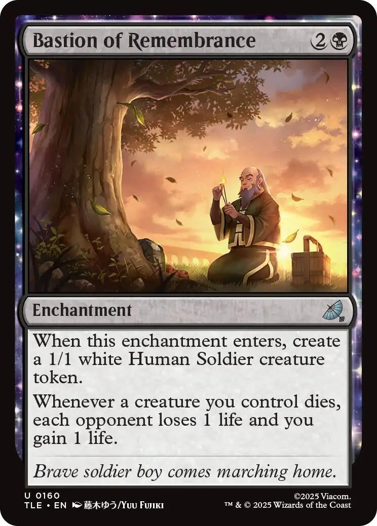 Image for Bastion of Remembrance (160) (Avatar: The Last Airbender: Eternal-Legal) - Magic: The Gathering