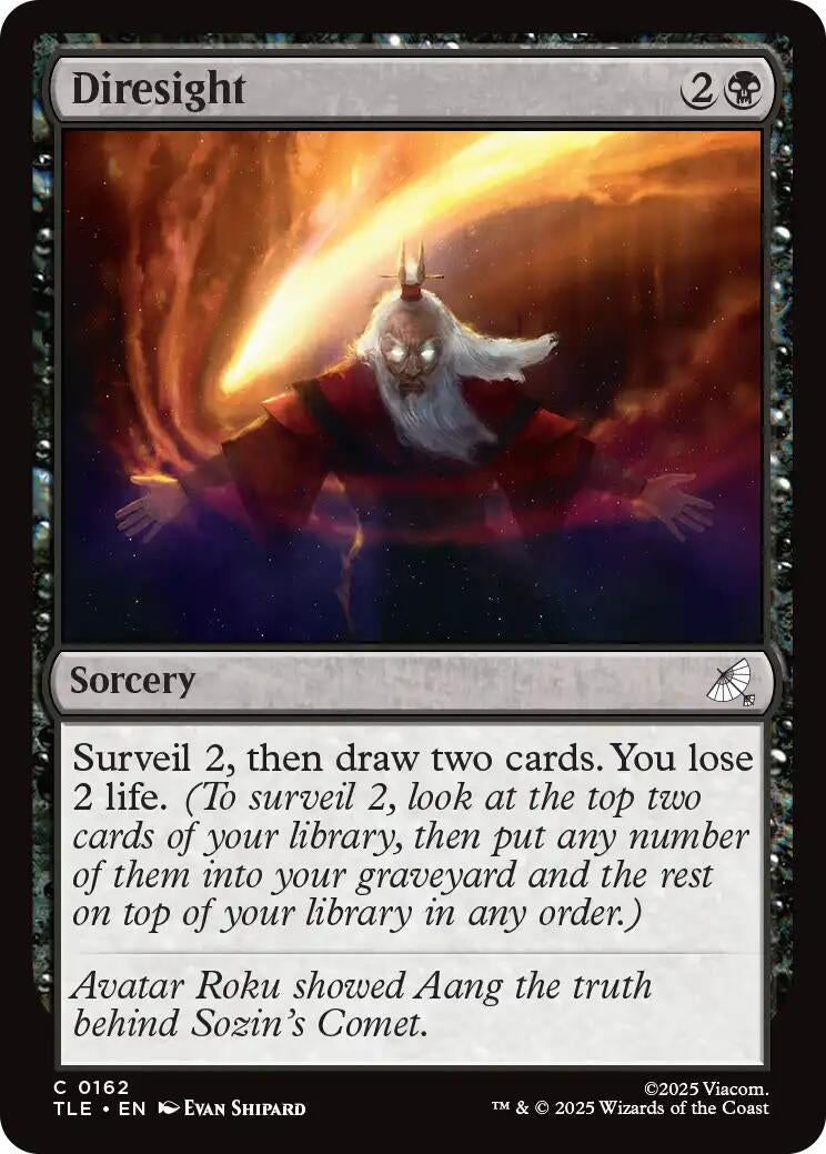 Image for Diresight (162) (Avatar: The Last Airbender: Eternal-Legal) - Magic: The Gathering