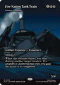 Image for Fire Nation Tank Train - Noxious Gearhulk (Borderless) (25) (Avatar: The Last Airbender: Eternal-Legal) - Magic: The Gathering