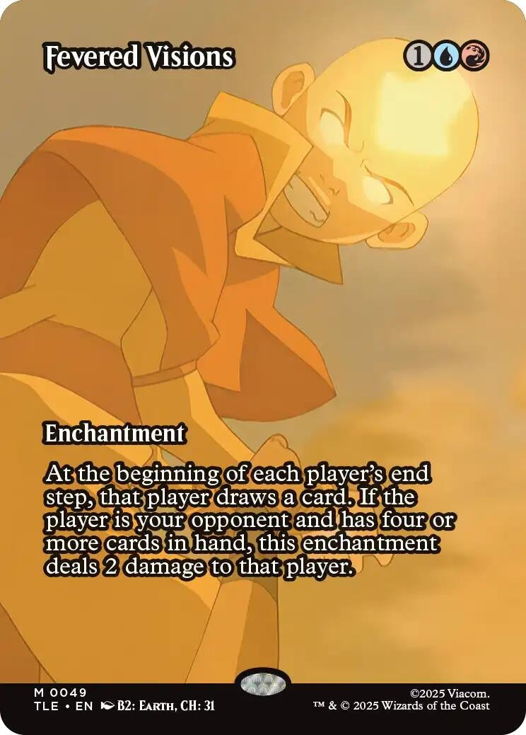 Image for Fevered Visions (Borderless) (49) (Avatar: The Last Airbender: Eternal-Legal) - Magic: The Gathering