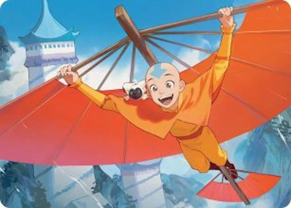 Aang, the Last Airbender Art Card (1) (Avatar: The Last Airbender)