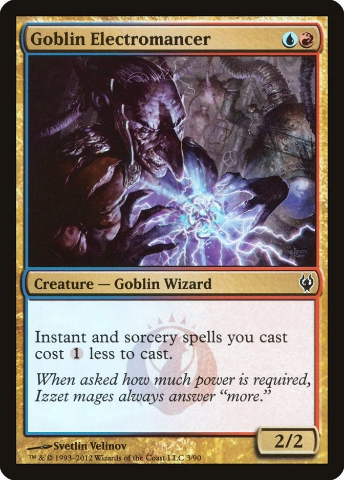Image for Goblin Electromancer (3) (Izzet vs. Golgari) - Magic: The Gathering