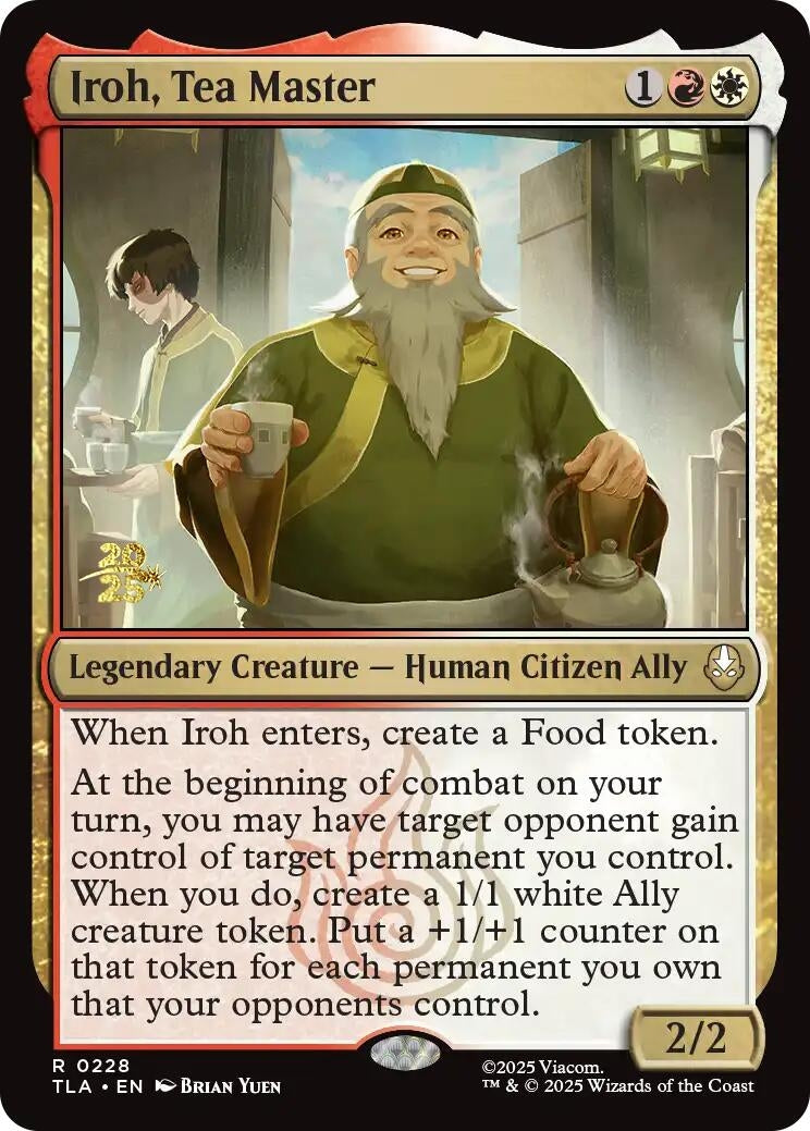 Image for Iroh, Tea Master (228) (Prerelease Cards) - Magic: The Gathering