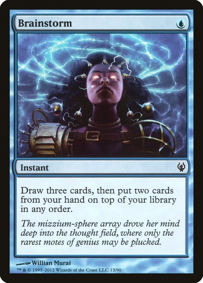 Image for Brainstorm (13) (Izzet vs. Golgari) - Magic: The Gathering
