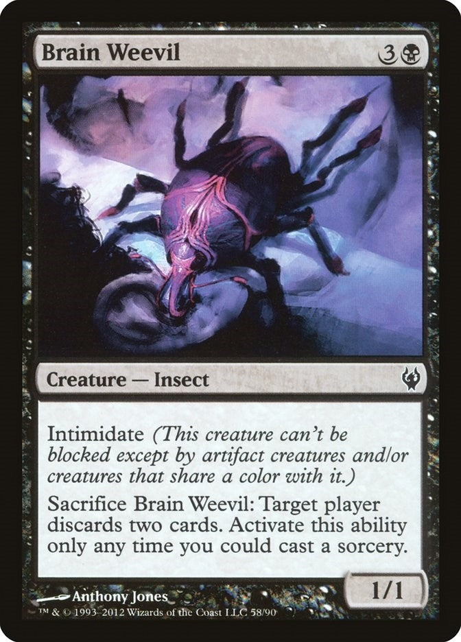 Image for Brain Weevil (58) (Izzet vs. Golgari) - Magic: The Gathering