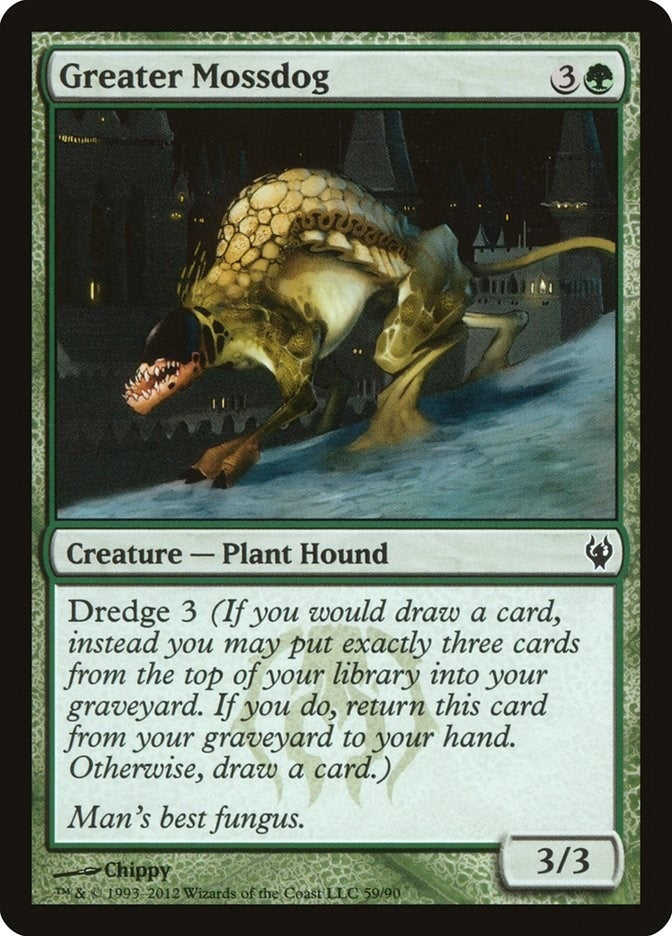 Image for Greater Mossdog (59) (Izzet vs. Golgari) - Magic: The Gathering