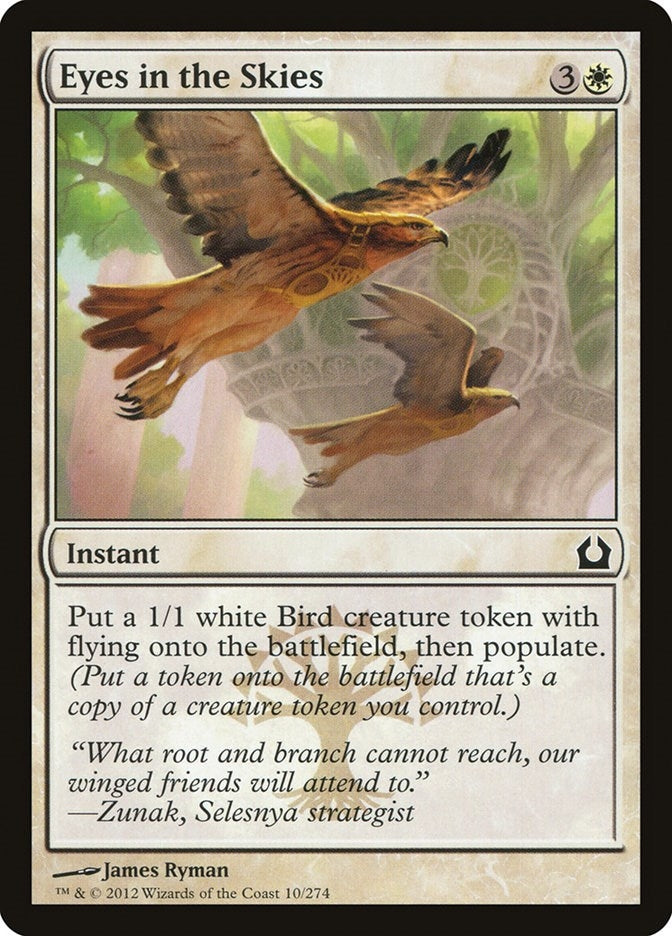 Image for Eyes in the Skies (10) (Return to Ravnica) - Magic: The Gathering