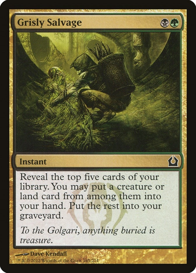 Image for Grisly Salvage (165) (Return to Ravnica) - Magic: The Gathering