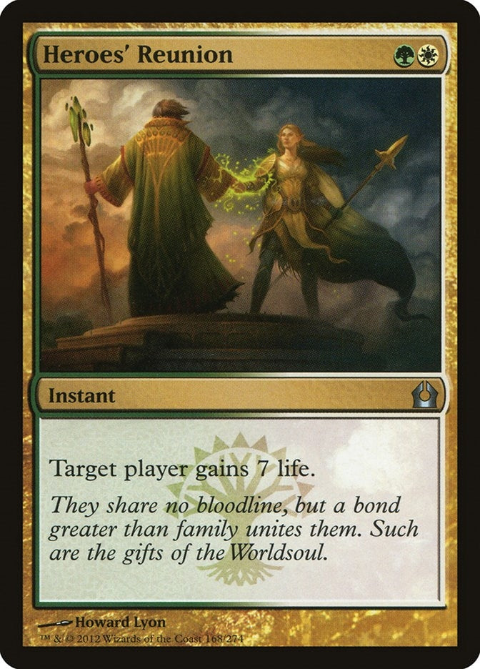 Image for Heroes' Reunion (168) (Return to Ravnica) - Magic: The Gathering
