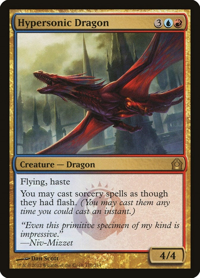 Image for Hypersonic Dragon (170) (Return to Ravnica) - Magic: The Gathering