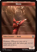 Image for Monk // Food (0021) Double-Sided Token (10 // 21) (Avatar: The Last Airbender) - Magic: The Gathering