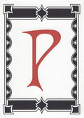 Letter Card - P (Secret Lair Countdown Kit)
