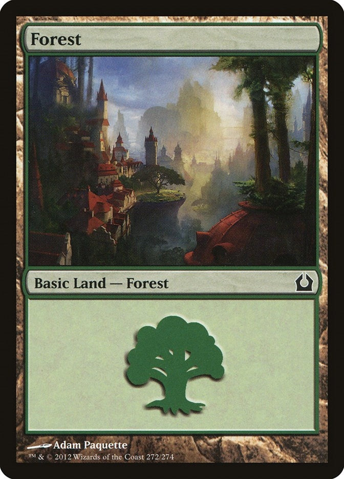 Image for Forest (272) (272) (Return to Ravnica) - Magic: The Gathering