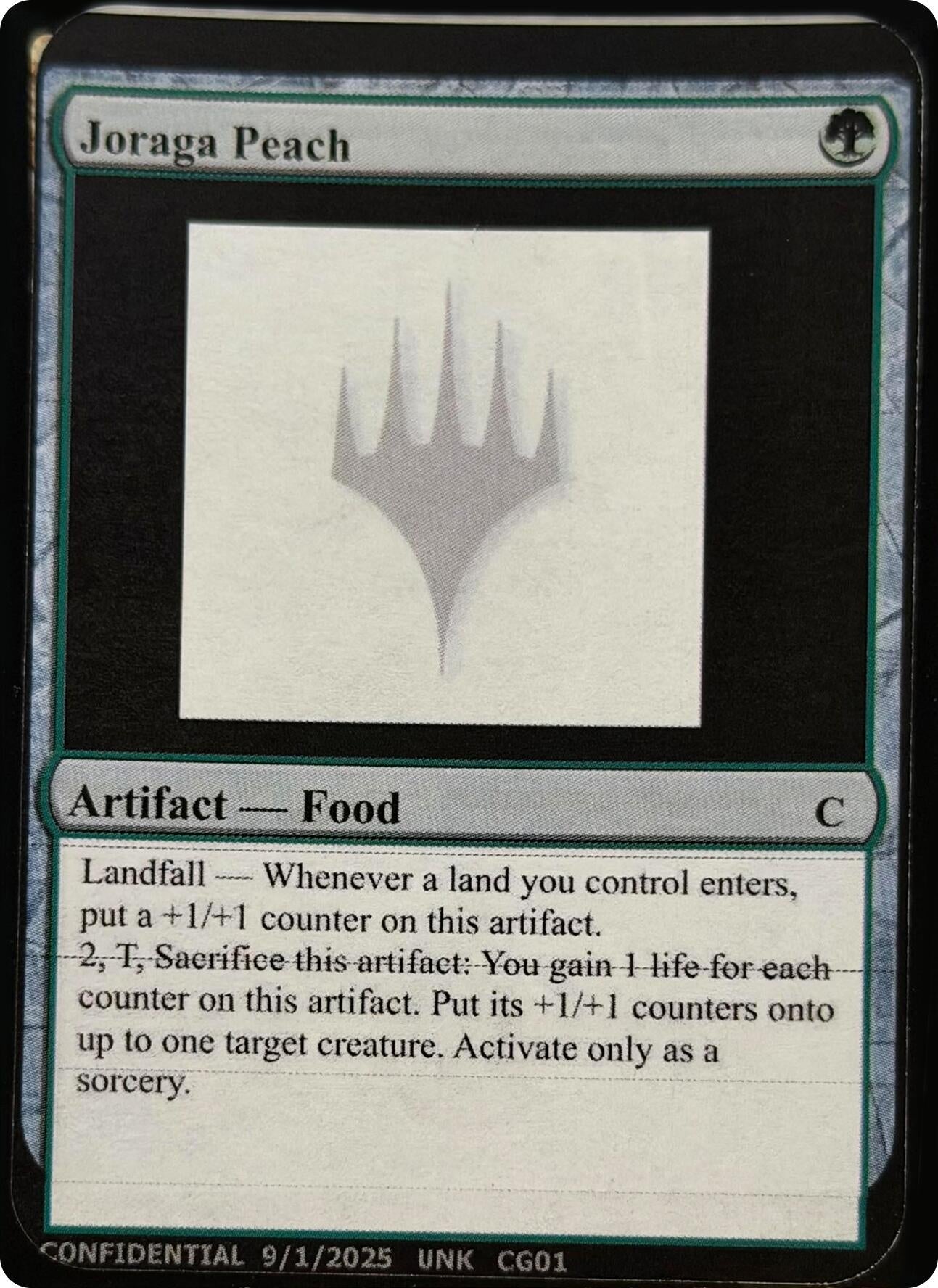 Image for Joraga Peach (Un-Known Event Playtest Cards) - Magic: The Gathering