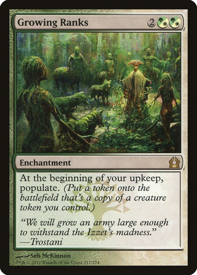 Image for Growing Ranks (217) (Return to Ravnica) - Magic: The Gathering