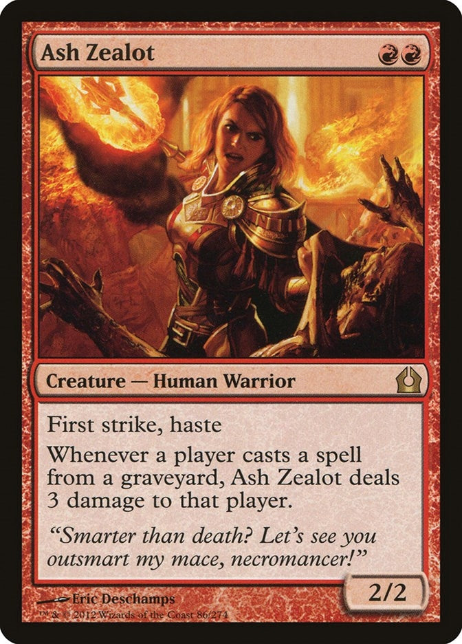 Image for Ash Zealot (86) (Return to Ravnica) - Magic: The Gathering