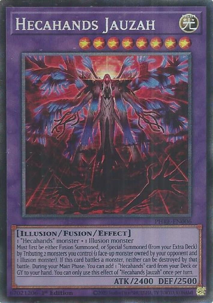 Hecahands Jauzah (CR) (PHRE-EN006) (Phantom Revenge)