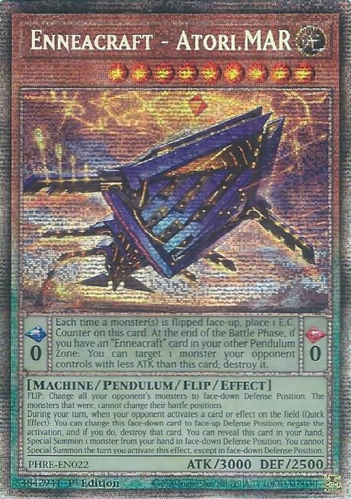 Enneacraft - Atori.MAR (Starlight Rare) (PHRE-EN022) (Phantom Revenge)