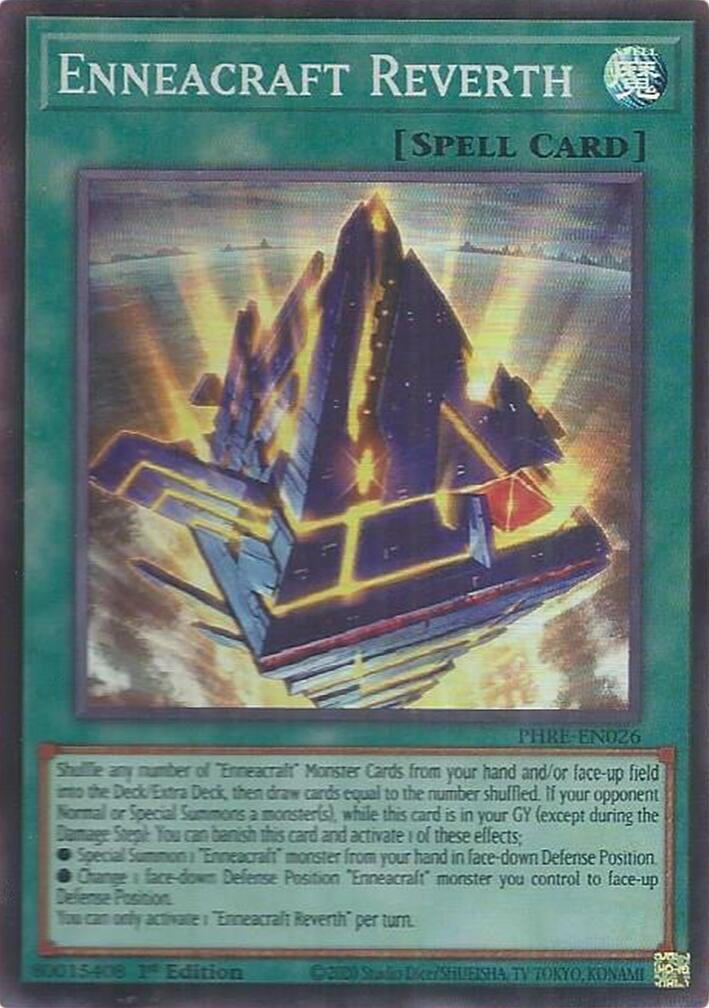 Enneacraft Reverth (Super Rare) (PHRE-EN026) (Phantom Revenge)