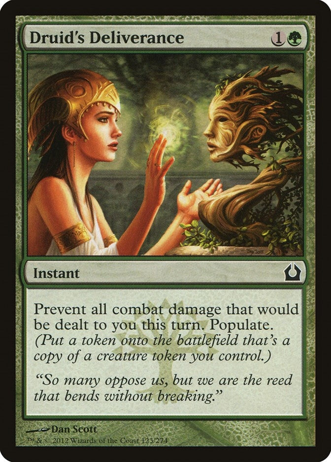 Image for Druid's Deliverance (123) (Return to Ravnica) - Magic: The Gathering