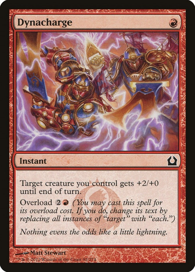 Image for Dynacharge (92) (Return to Ravnica) - Magic: The Gathering