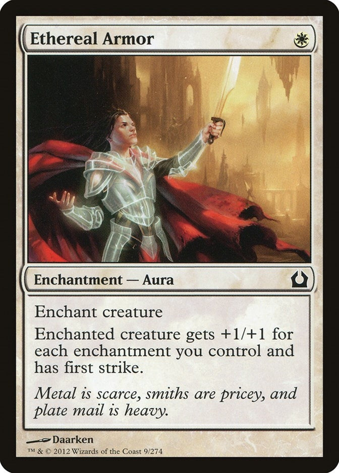 Image for Ethereal Armor (9) (Return to Ravnica) - Magic: The Gathering