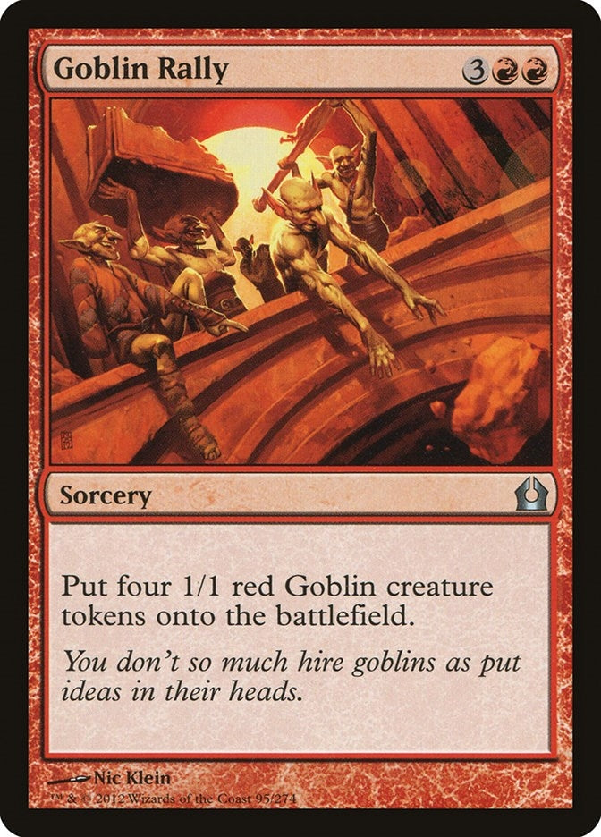 Image for Goblin Rally (95) (Return to Ravnica) - Magic: The Gathering