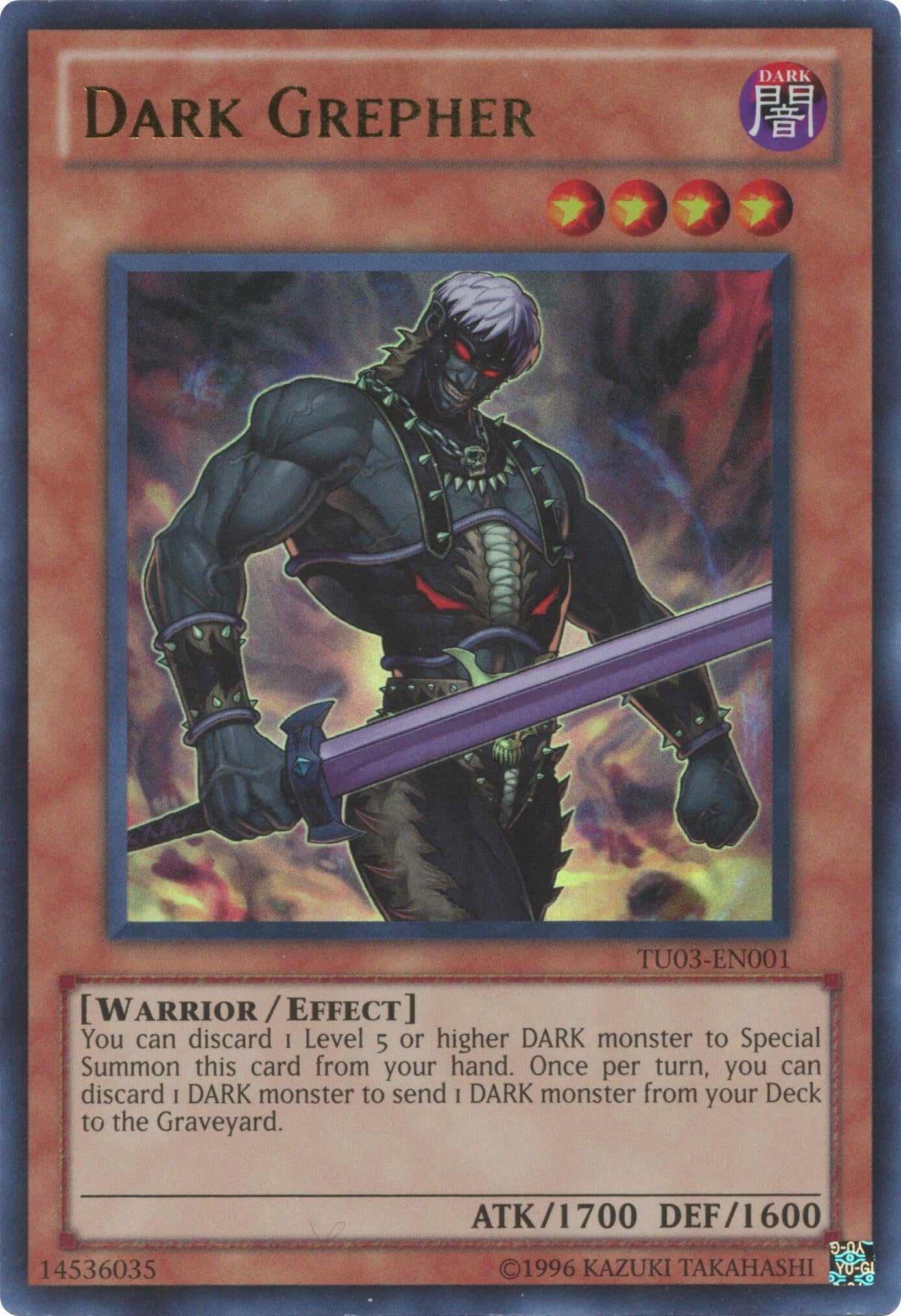 Image for Dark Grepher (TU03-EN001) (TU03) - YuGiOh
