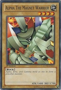 Image for Alpha the Magnet Warrior (LCYW-EN012) (LC03) - YuGiOh