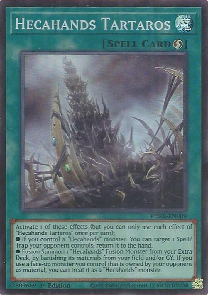 Image for Hecahands Tartaros (Super Rare) (PHRE-EN009) (Phantom Revenge) - YuGiOh