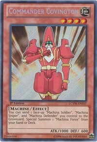 Image for Commander Covington (LCYW-EN167) (LC03) - YuGiOh