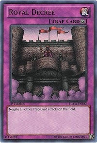 Image for Royal Decree (LCYW-EN182) (LC03) - YuGiOh
