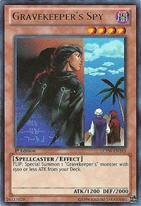 Image for Gravekeeper's Spy (LCYW-EN183) (LC03) - YuGiOh