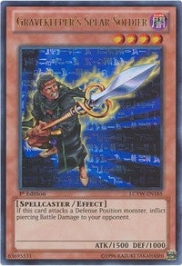 Image for Gravekeeper's Spear Soldier (LCYW-EN185) (LC03) - YuGiOh