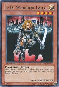 Image for D.D. Warrior Lady (LCYW-EN215) (LC03) - YuGiOh