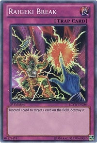 Image for Raigeki Break (LCYW-EN286) (LC03) - YuGiOh