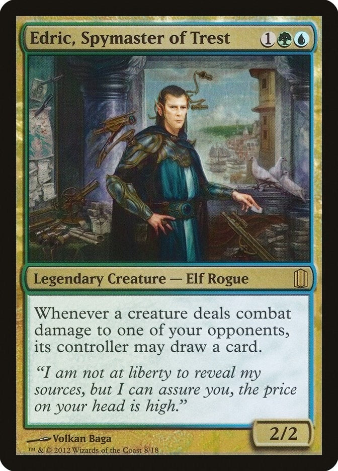 Image for Edric, Spymaster of Trest (8) (Commander's Arsenal) - Magic: The Gathering