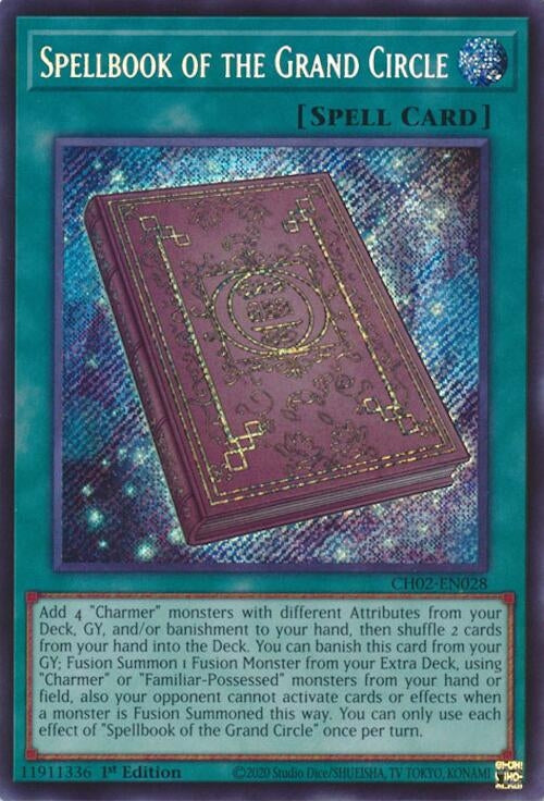 Spellbook of the Grand Circle (CH02-EN028) (THE CHRONICLES DECK: Spirit Charmers (All-Foil Edition))