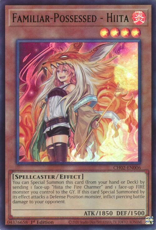 Familiar-Possessed - Hiita (CH02-EN006) (THE CHRONICLES DECK: Spirit Charmers (All-Foil Edition))