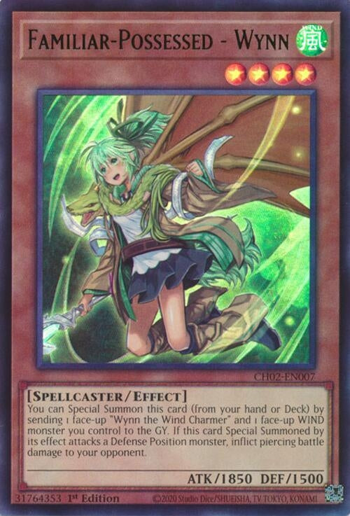 Familiar-Possessed - Wynn (CH02-EN007) (THE CHRONICLES DECK: Spirit Charmers (All-Foil Edition))
