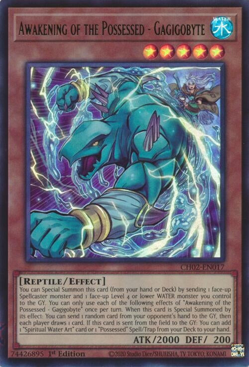 Awakening of the Possessed - Gagigobyte (CH02-EN017) (THE CHRONICLES DECK: Spirit Charmers (All-Foil Edition))