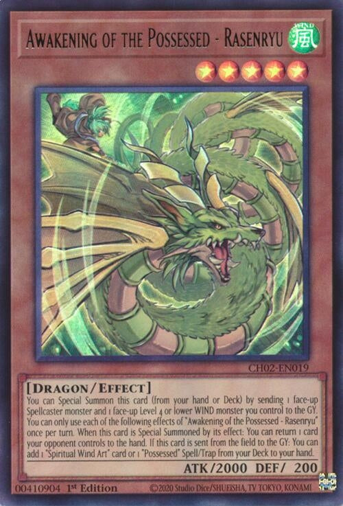 Awakening of the Possessed - Rasenryu (CH02-EN019) (THE CHRONICLES DECK: Spirit Charmers (All-Foil Edition))