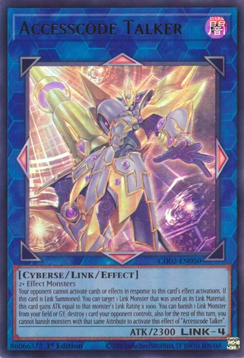 Accesscode Talker (CH02-EN050) (THE CHRONICLES DECK: Spirit Charmers (All-Foil Edition))