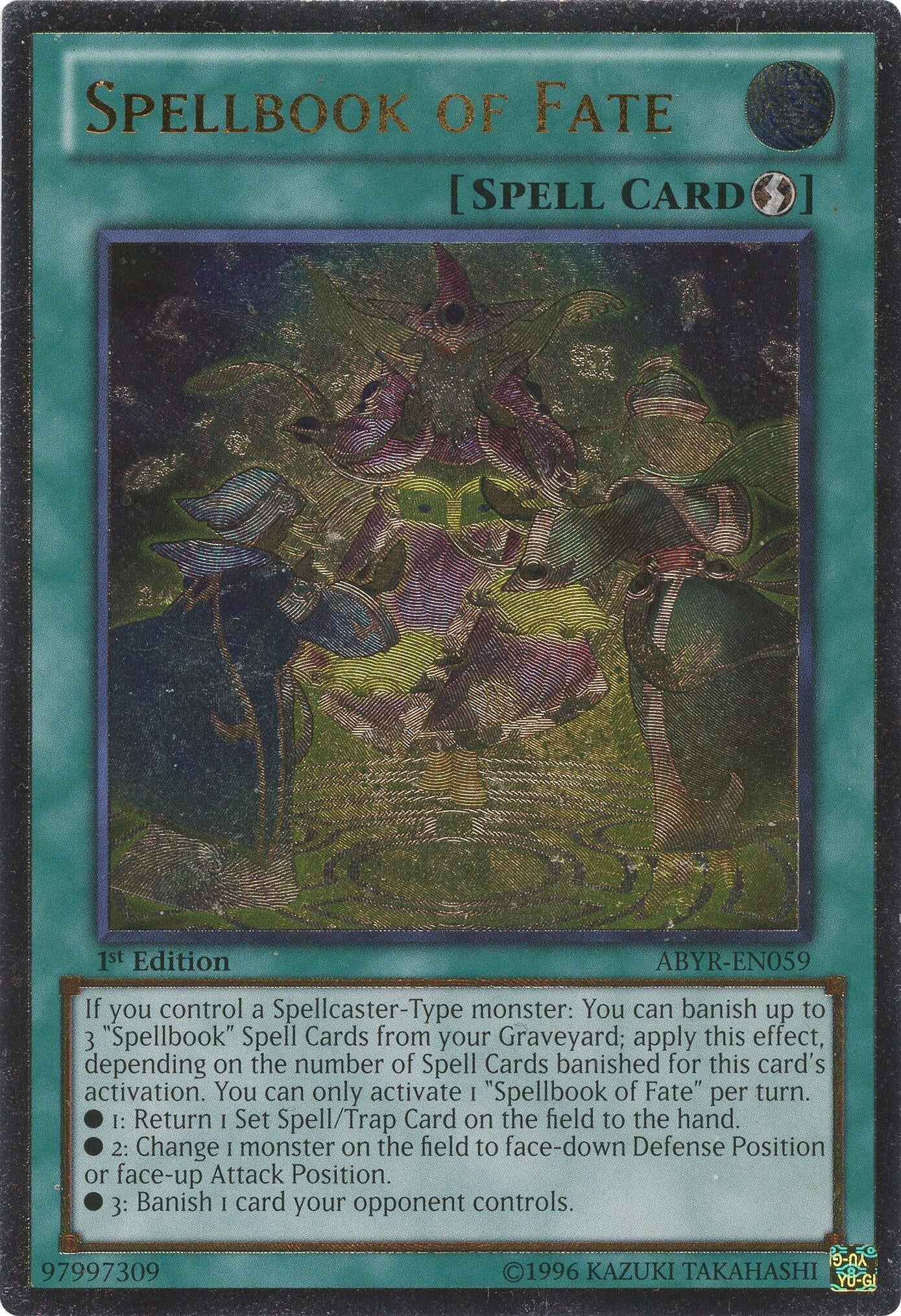 Image for Spellbook of Fate (UTR) (ABYR-EN059) (ABYR) - YuGiOh