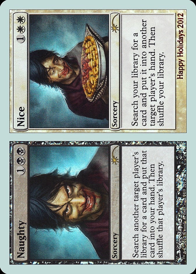 Image for Naughty // Nice (2012) (Special Occasion) - Magic: The Gathering
