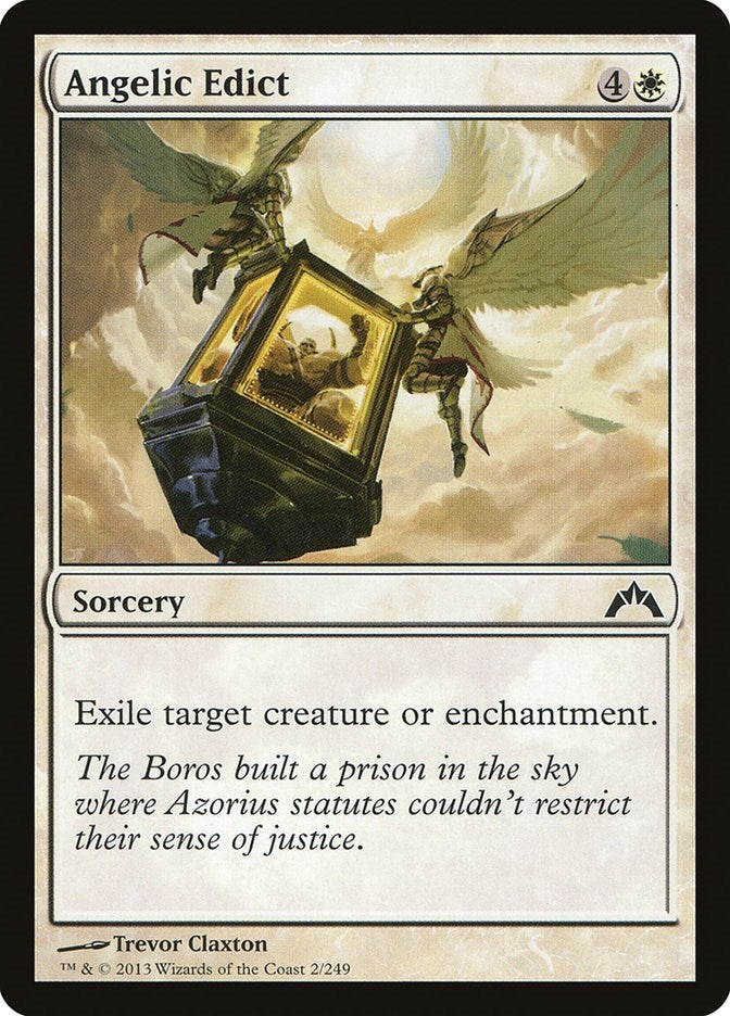 Image for Angelic Edict (2) (Gatecrash) - Magic: The Gathering