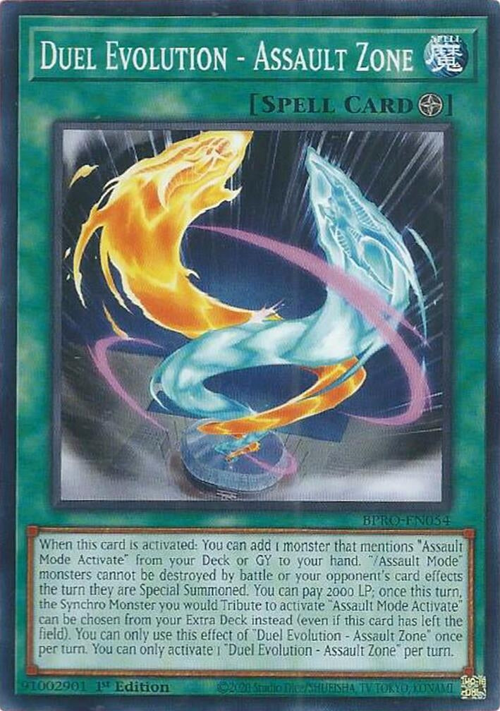Duel Evolution - Assault Zone (BPRO-EN054) (Burst Protocol)