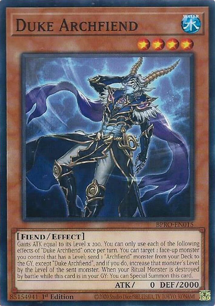 Duke Archfiend (BPRO-EN015) (Burst Protocol)